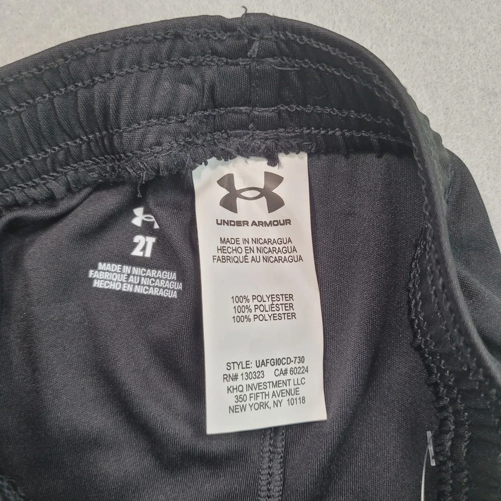 Under Armour‎ Toddler Boys Tracksuit 2 Piece Set Neon Yellow Black 2T
